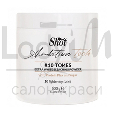 Шот 01480 Shot Освітл. чорний порошок 10 тон 500 ml Bleaching powder BLACK 10 ton 500 ml