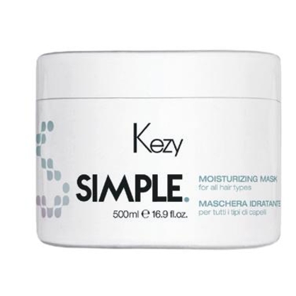 Кейзі 09307 Kezy SIMPLE Mask MOISTURIZING 500ml Зволожуюча маска