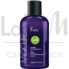 Кейзі 95034 Kezy MAGICLIFE FLUIDO PER CREARE RICCI 200ml Флюїд для укладки локонів