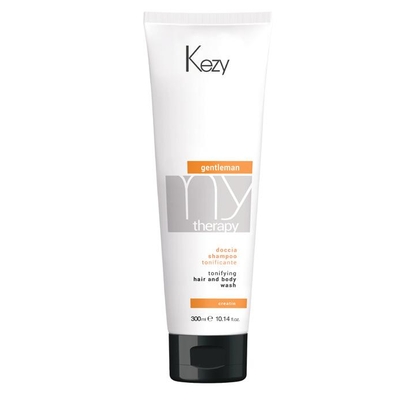 Кейзі 09215 Kezy GENTLEMAN Hair & Body 300ml Чоловічий шампунь-гель