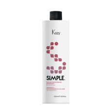 Кейзі 09304 Kezy SIMPLE Shampoo COLOR 1000ml Шампунь для фарбованного волосся