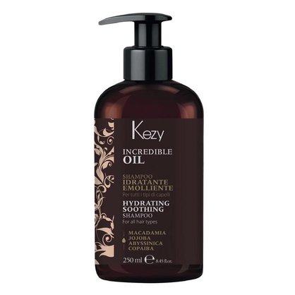 Кейзі 09274 Kezy INCREDIBLE OIL Shampoo 250ml Зволожуючий шампунь 250ml